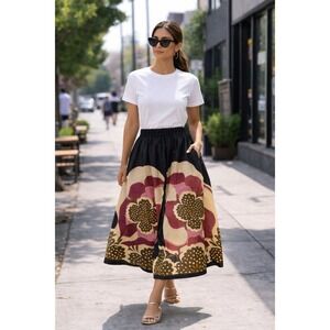 DÔEN Sardegna Cotton Maxi Skirt – XL (USA)NWT – Made in Italy